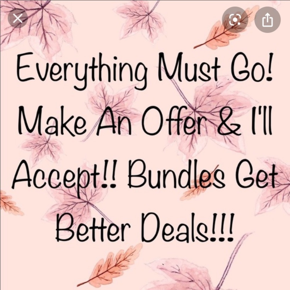 Make me an offer if you don’t like the price